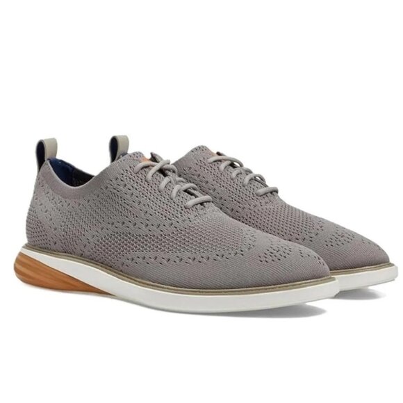 Cole   Haan   Men's   Ivory   Grand   EvOlution   Stitchlite   Oxford   Shoes - Picture 1 of 2